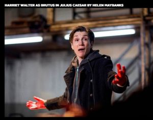 5 Harriet Water as Henry IV, source Donmar Warehouse